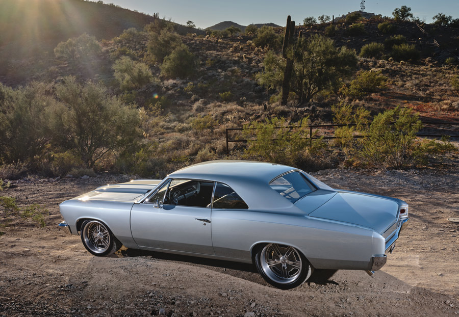 '66 Chevelle in the desert