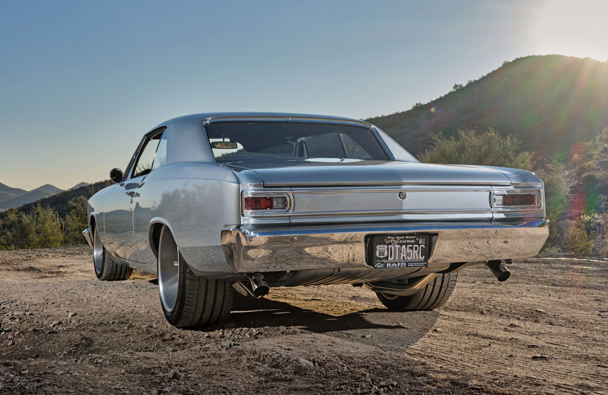 back of a '66 Chevelle