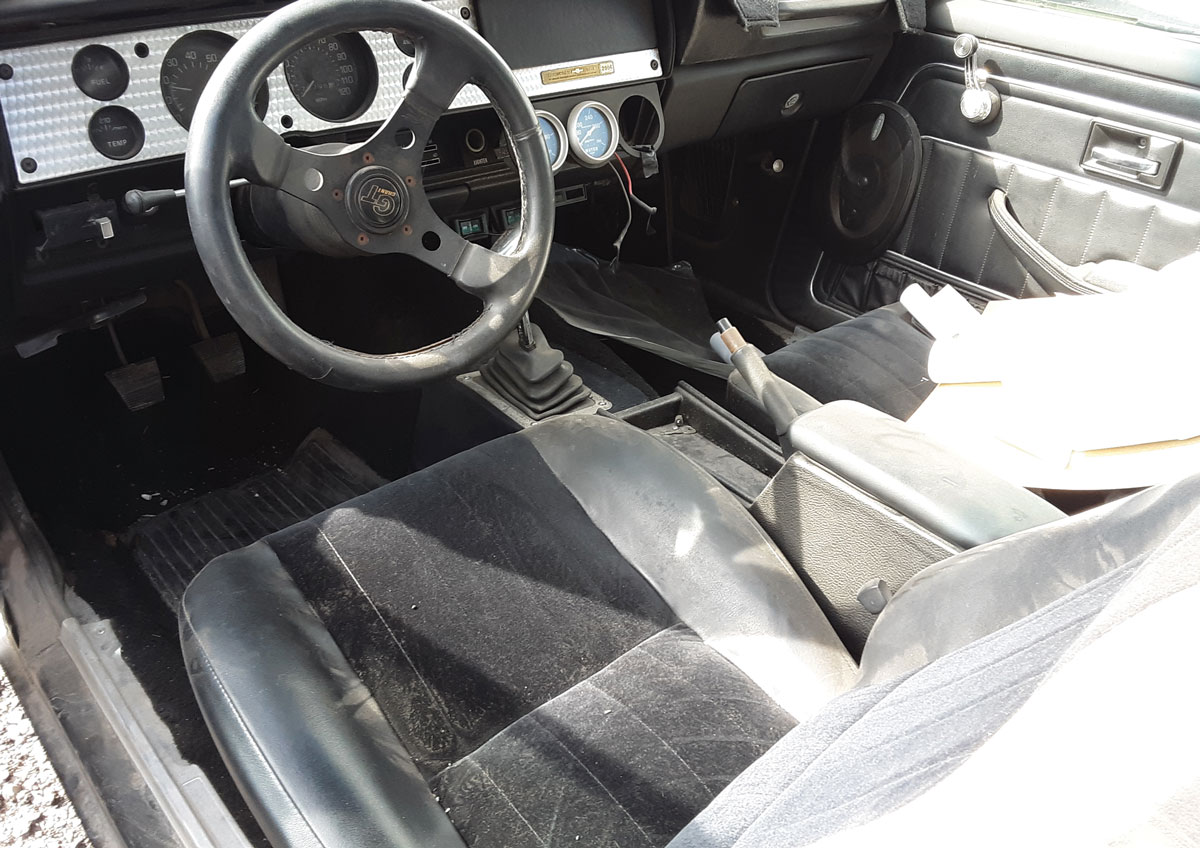Inside, every Cosworth Vega featured a Firebird Trans Am–inspired engine-turned instrument panel finish plate, 120-mph speedometer (in a Vega!), 8,000-rpm tachometer, and manual transmission (four-speed in 1975, five-speed overdrive in 1976)