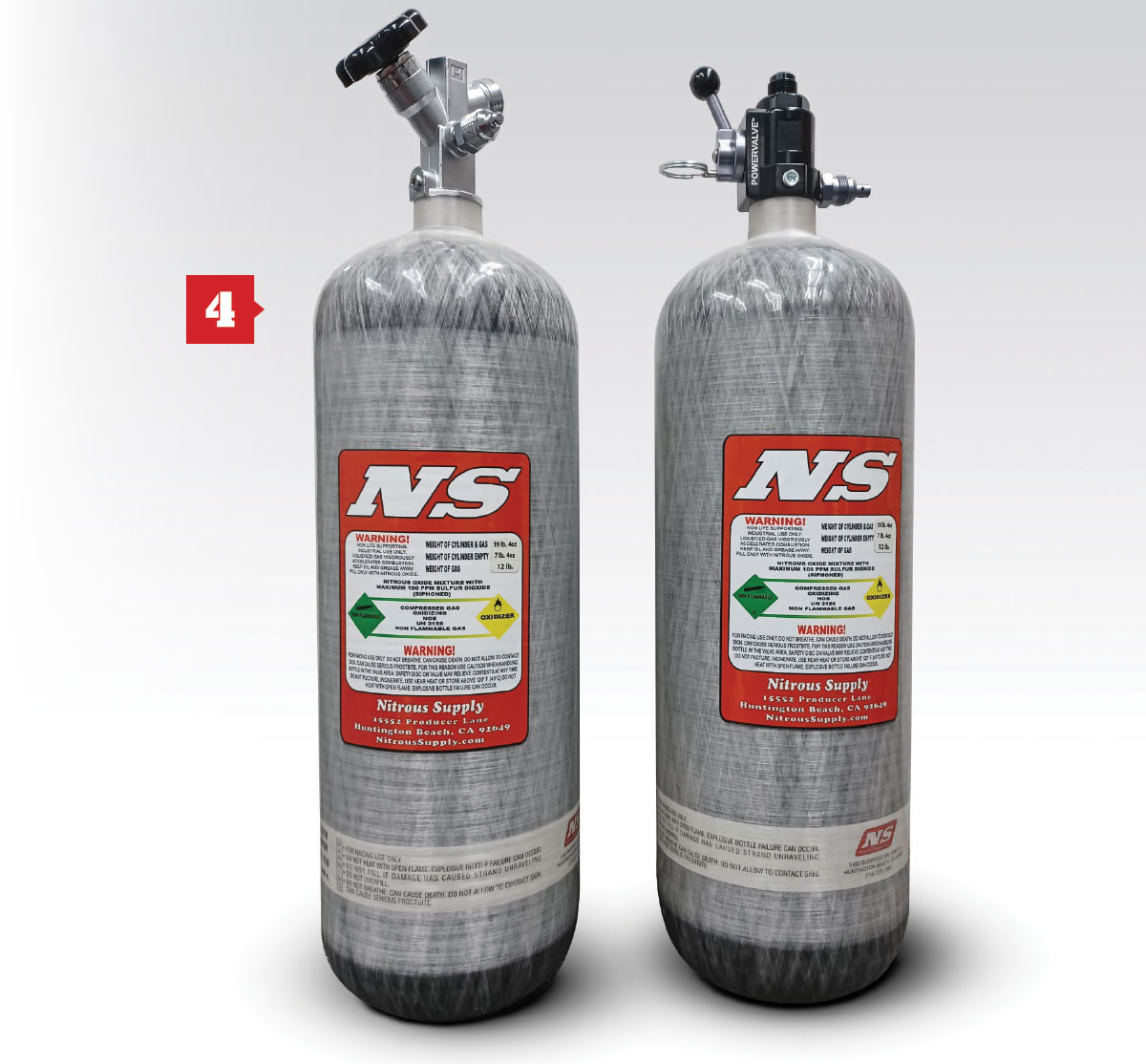 4. Carbon-Fiber Nitrous Bottles product image