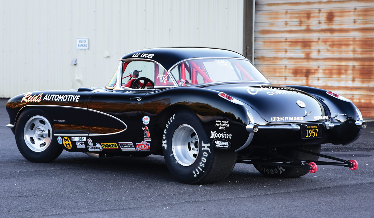 black '57 Corvette