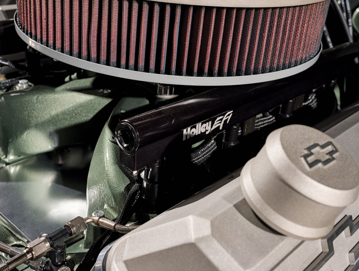 ’64 Nova Wagon engine closeup