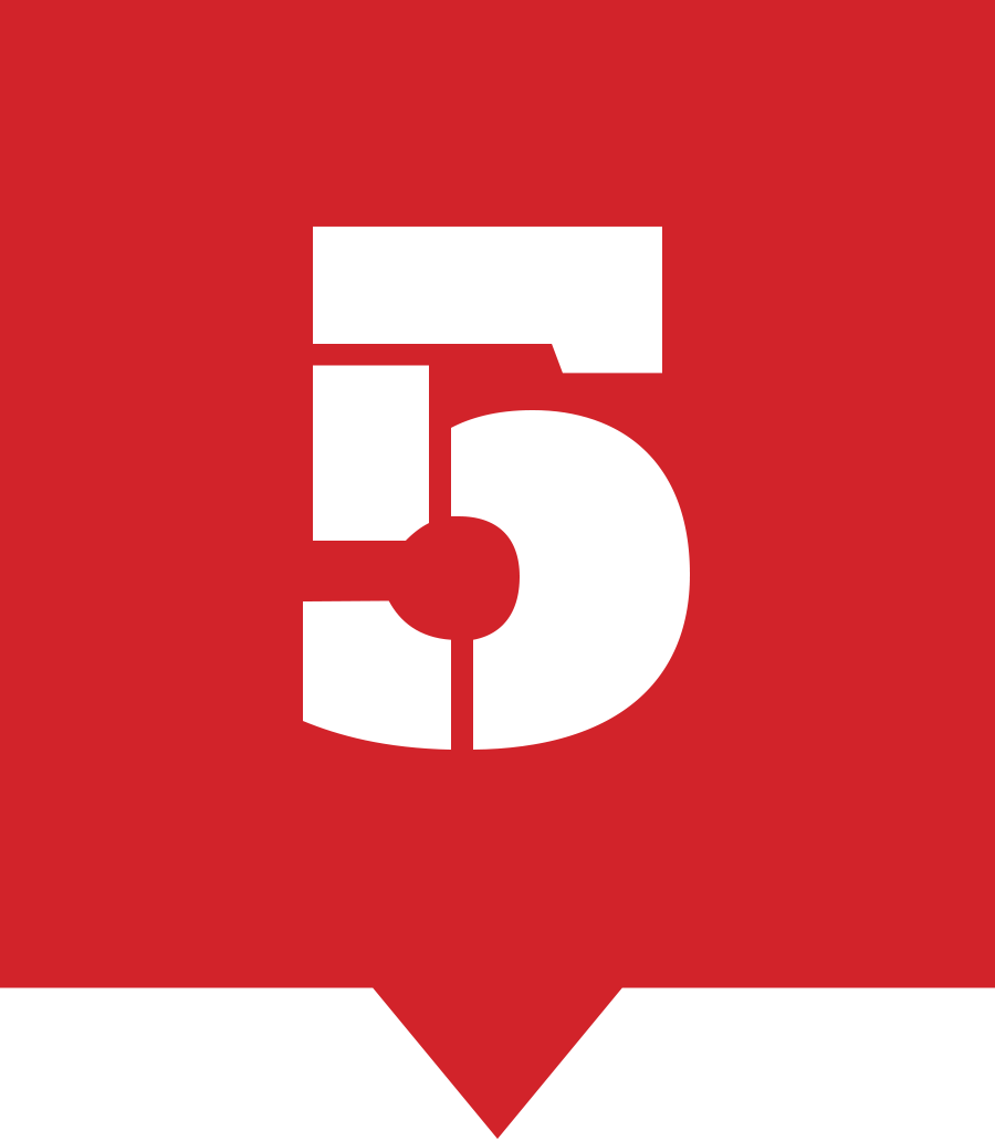 red box with arrow facing down and number 5