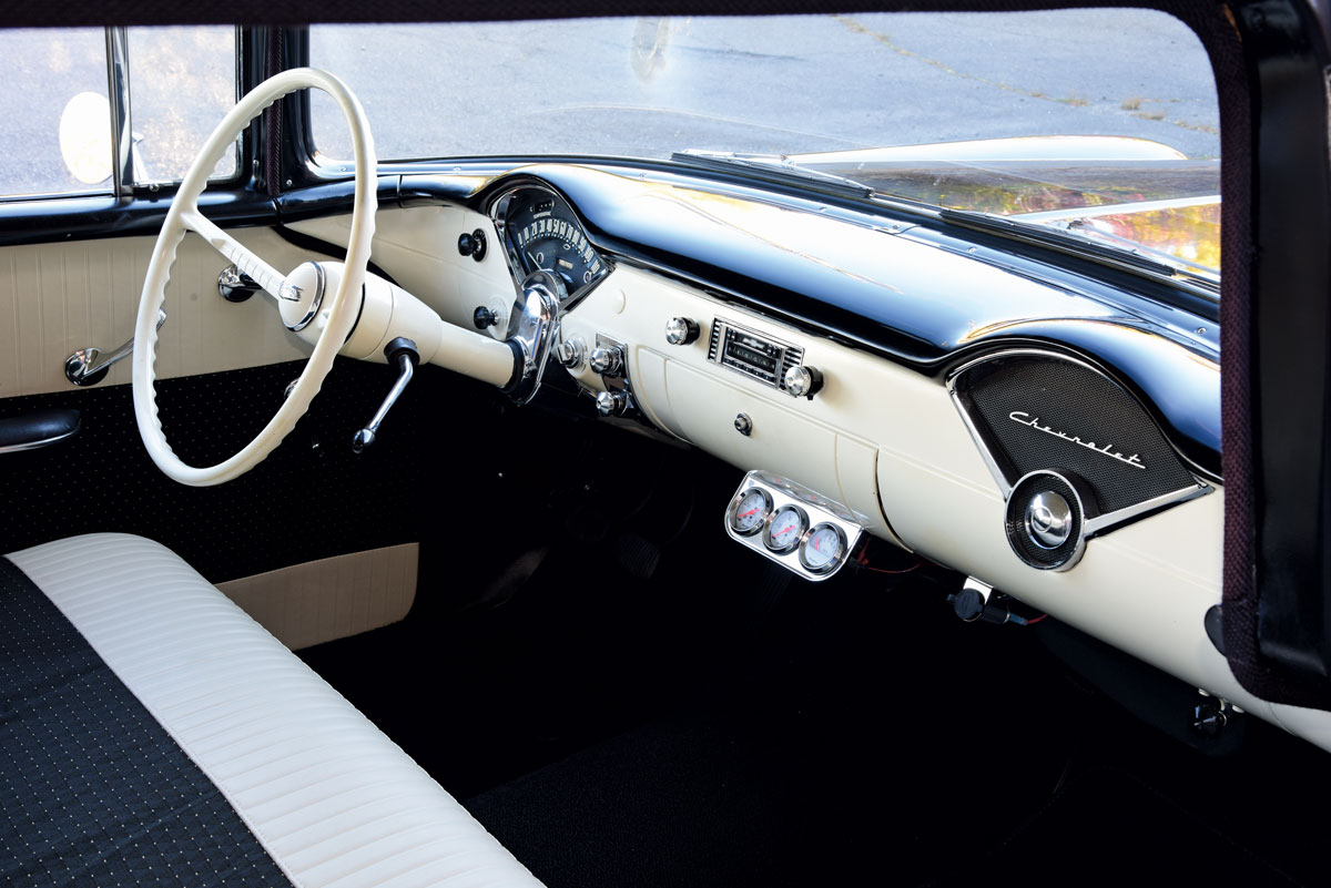’56 Chevy 150 interior