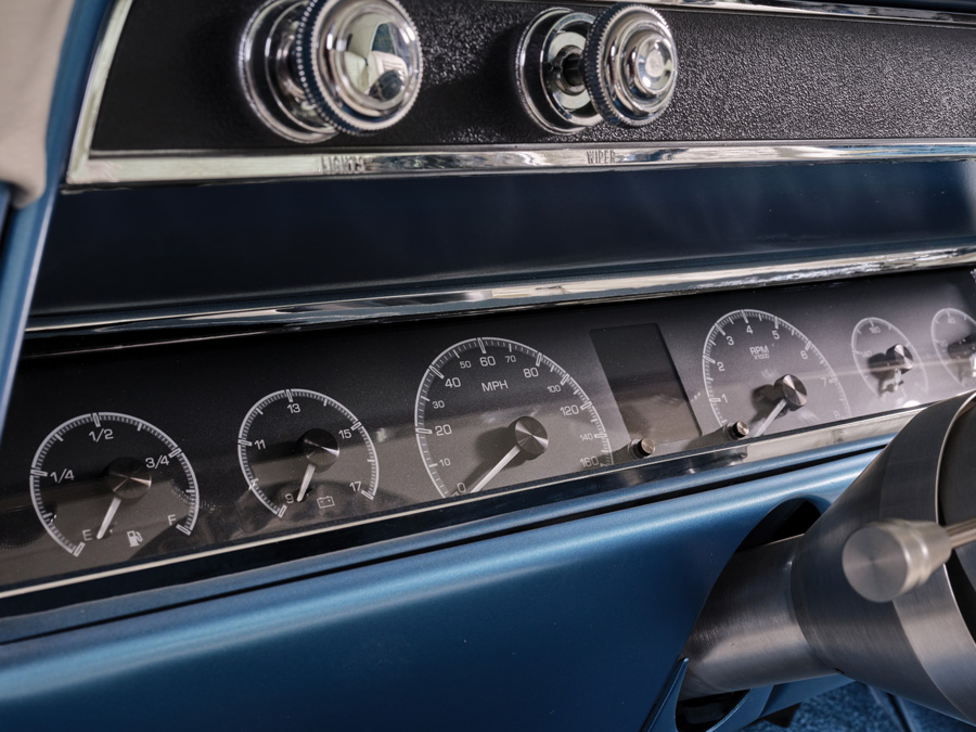 speedometer in a '67 Chevelle
