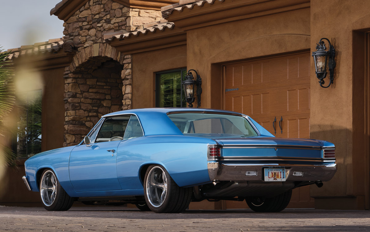 rear of a '67 Chevelle