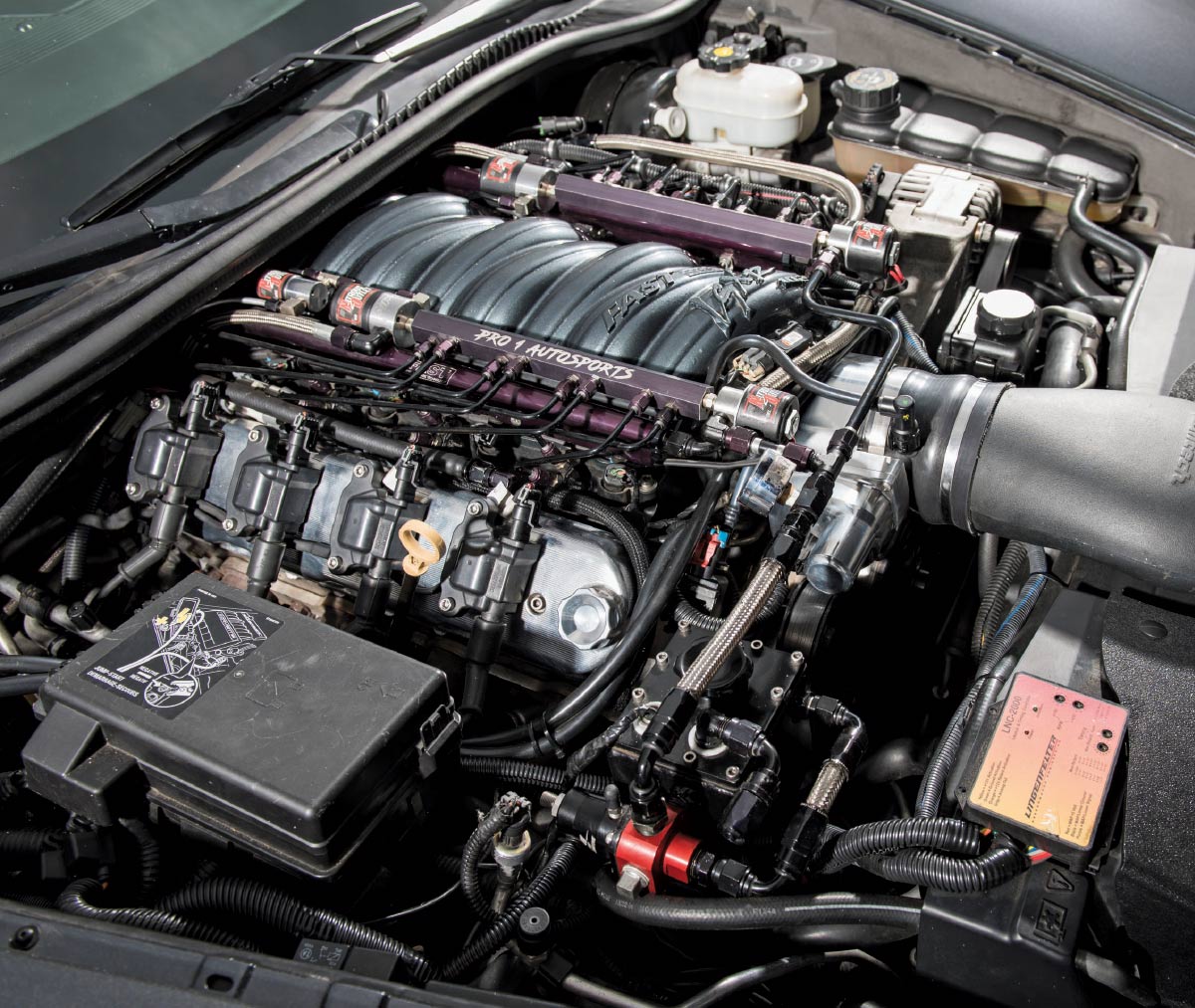 2009 Z06 Corvette's engine