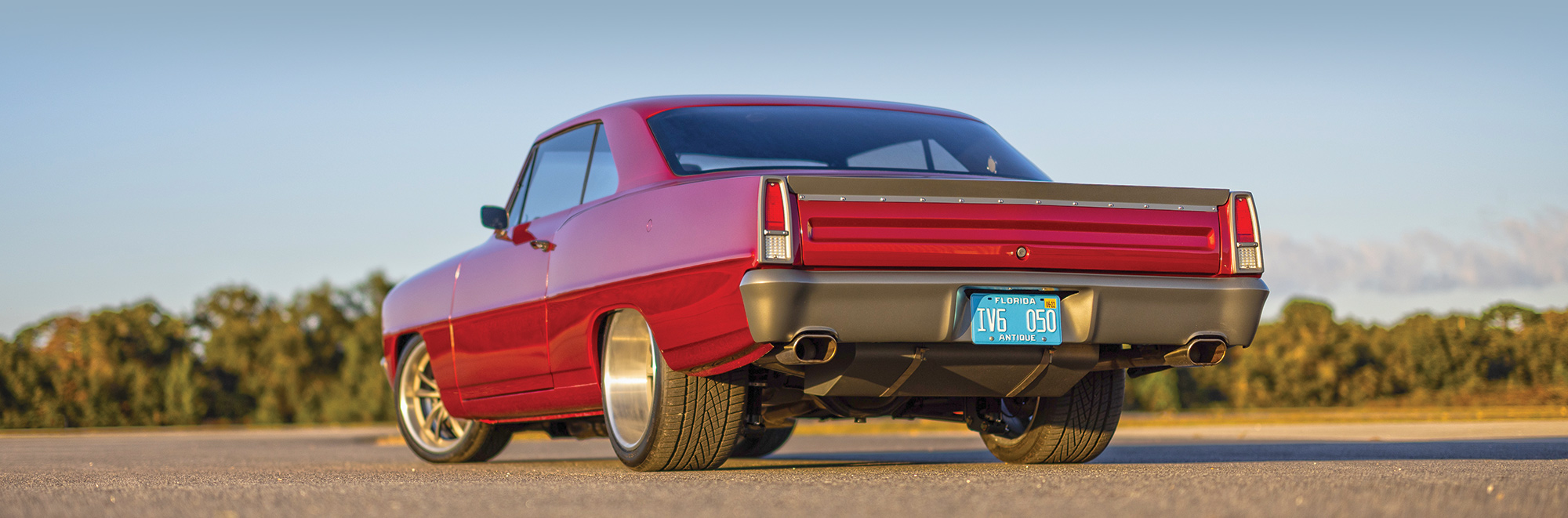 '66 Nova rear view