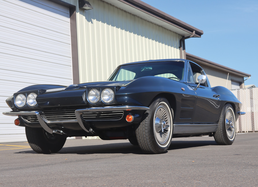 vintage ’63 Corvette coupe