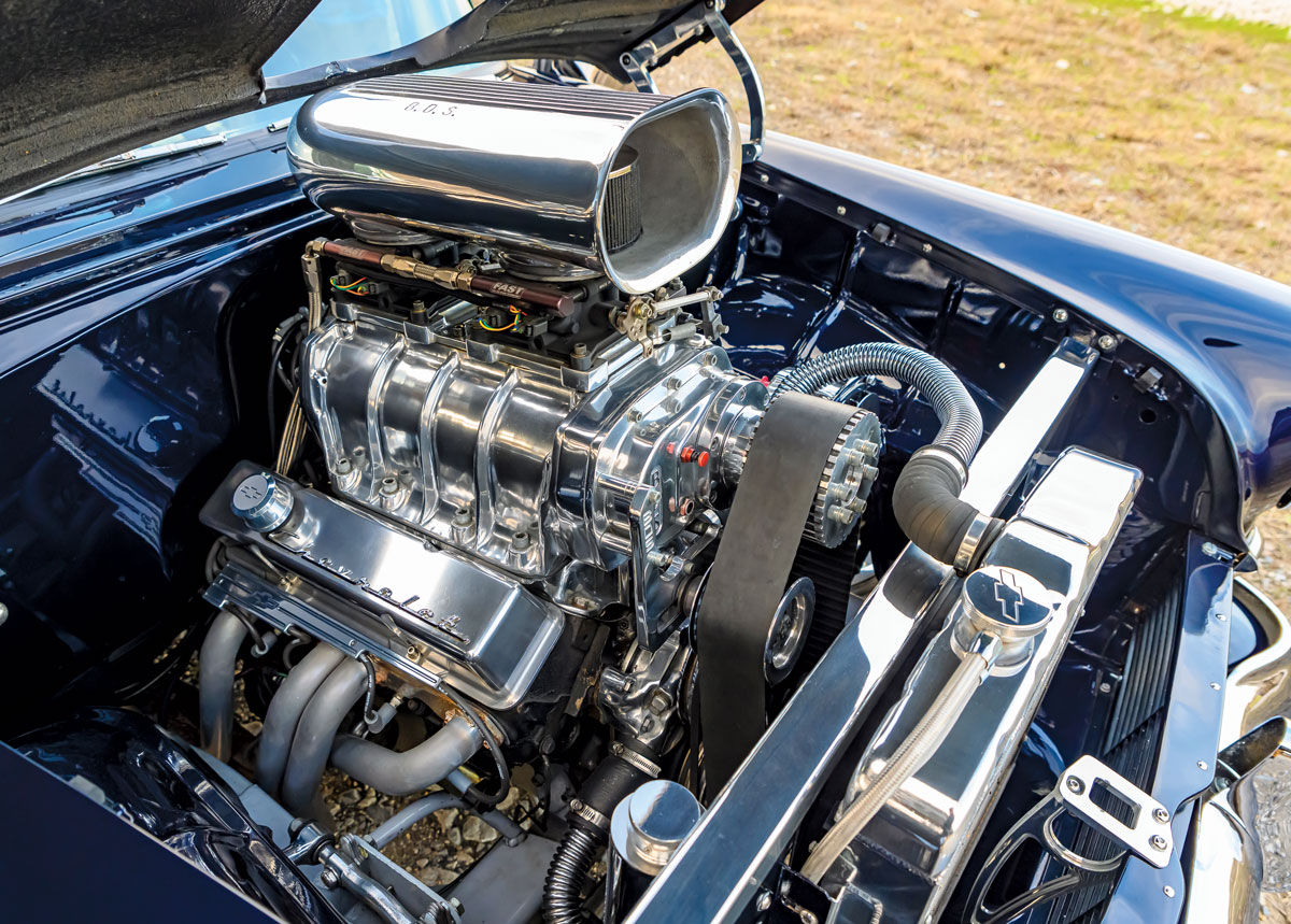 '55 Chevy 150 Sedan engine