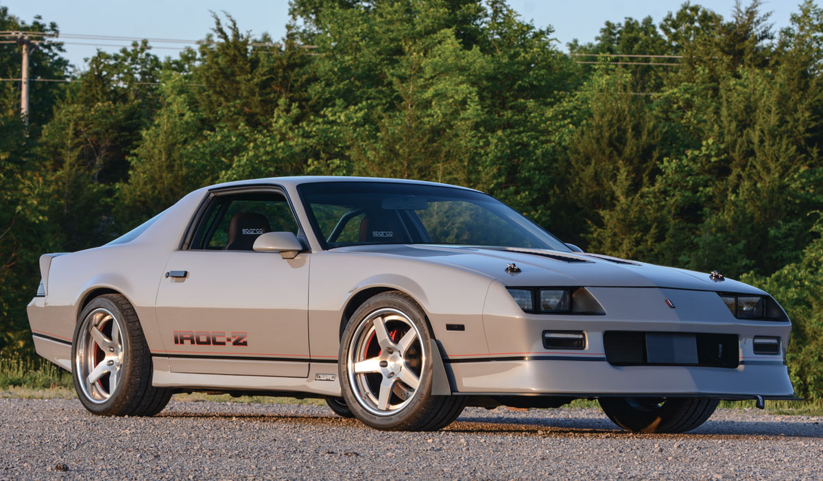 ’88 Camaro IROC-Z side front view