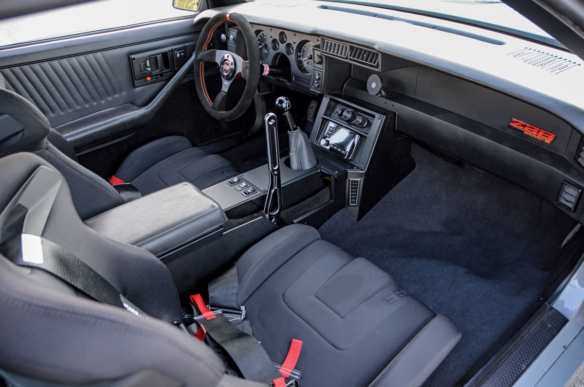 ’88 Camaro IROC-Z interior