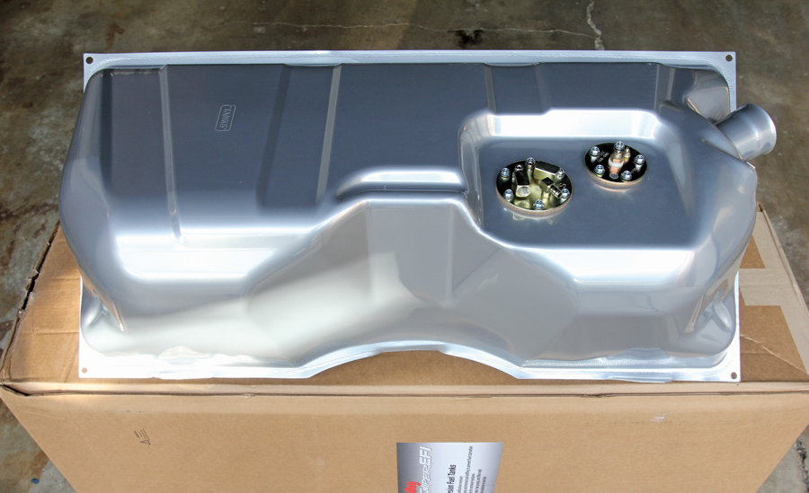 a Sniper EFI fuel tank from Holley