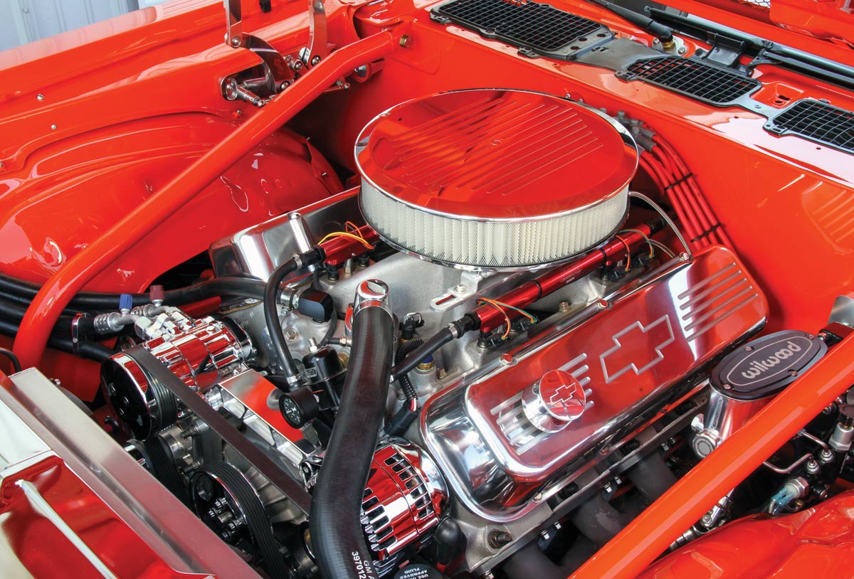 engine in a '70 Camaro