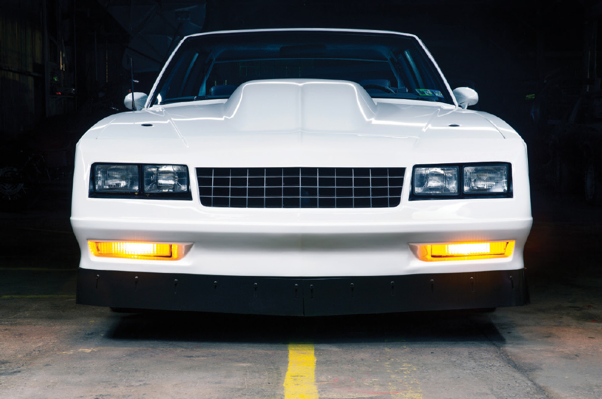 Front side view of the - ’84 Monte Carlo SS