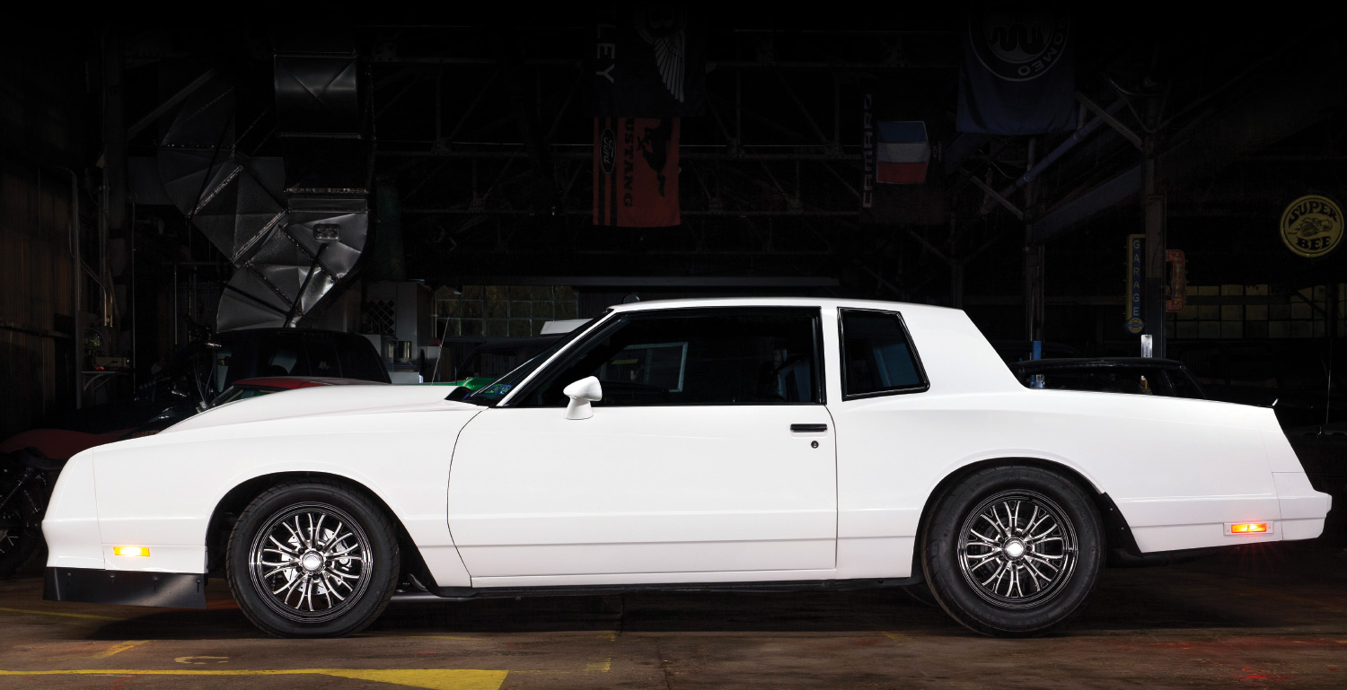Side view of the - ’84 Monte Carlo SS