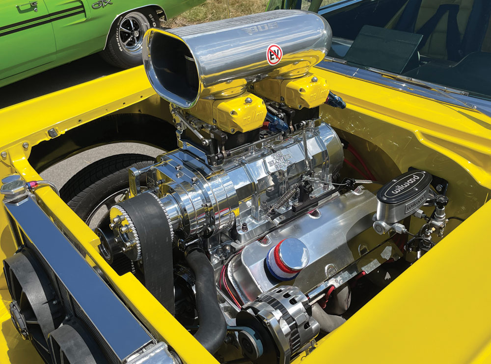 ProStreet yellow Bel-Air engine