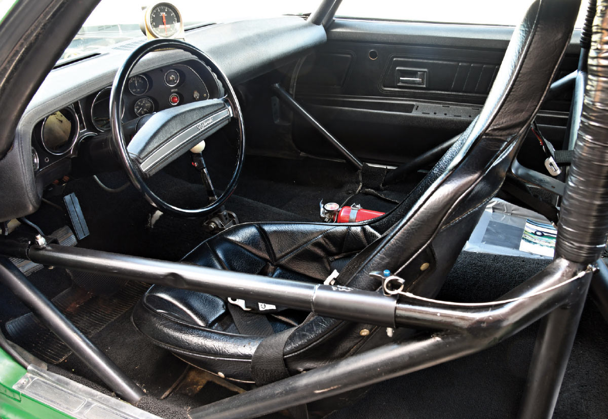 1972 Chevy Camaro's interior