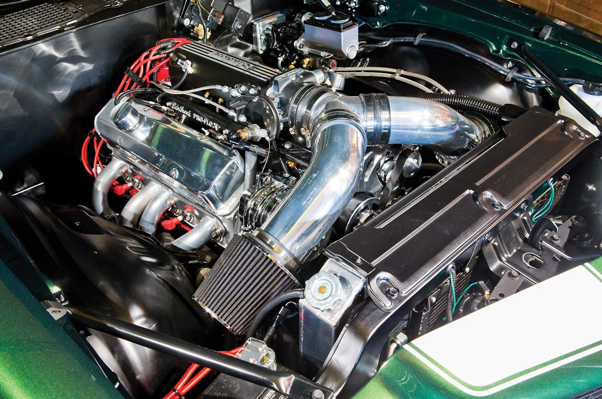 engine in a '71 Camaro