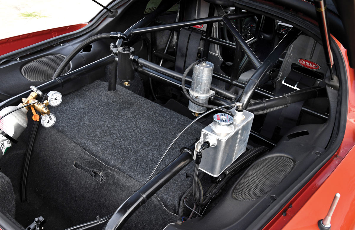 trunk of Camaro Z28