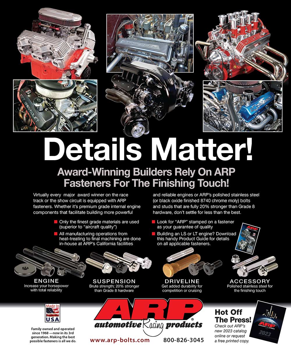 Automotive Racing Products Advertisement