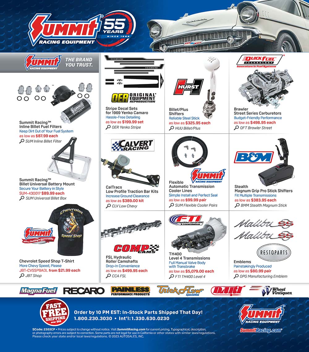 Summit Racing Equipment Advertisement