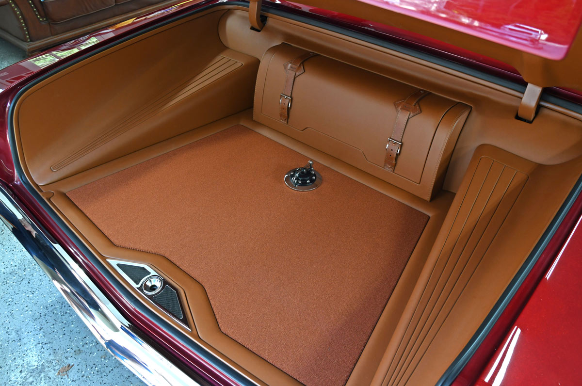 '62 Biscayne open trunk