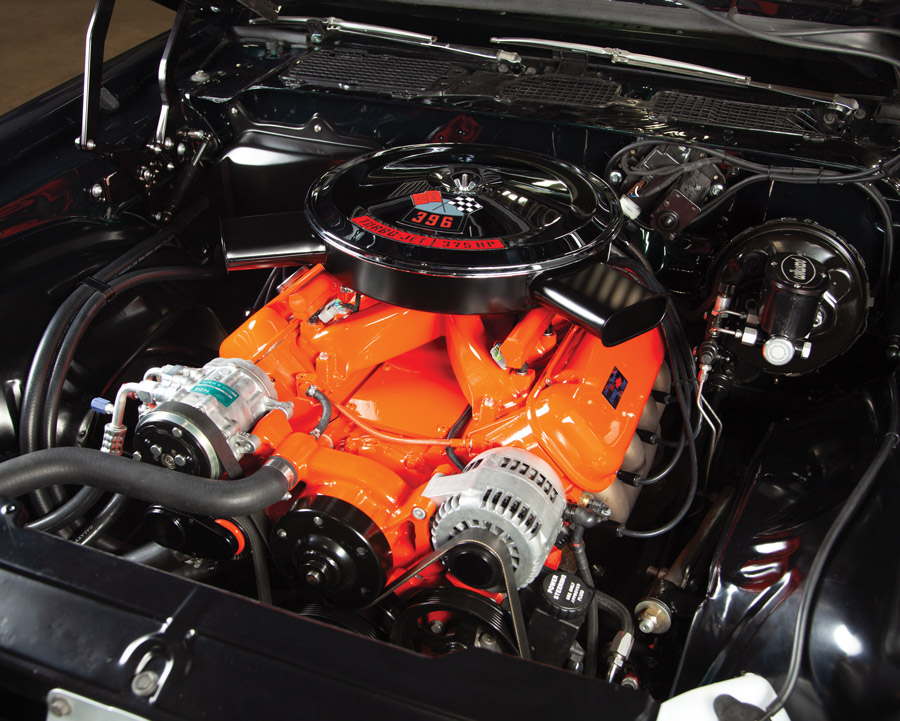 engine in a '71 Camaro