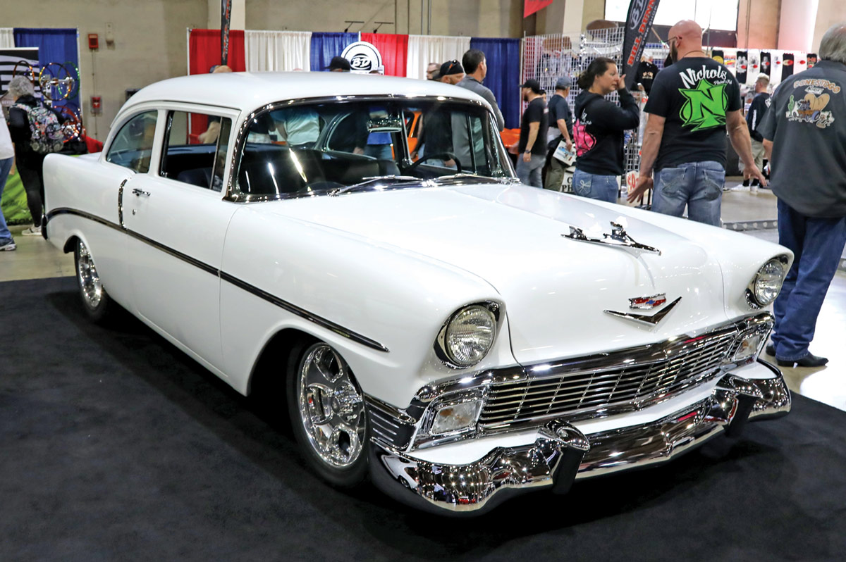 White '56 Bel-Air