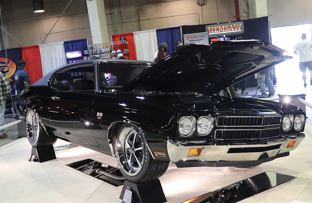Black on black '69 Chevelle custom