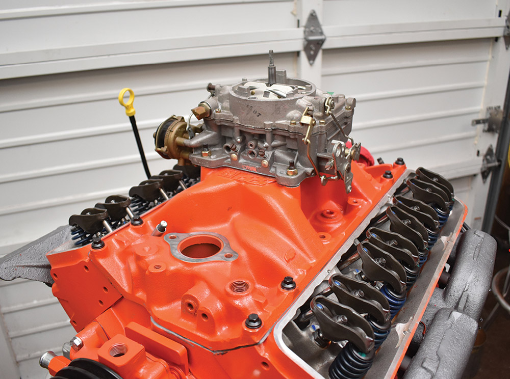 Carb installed onto intake manifold