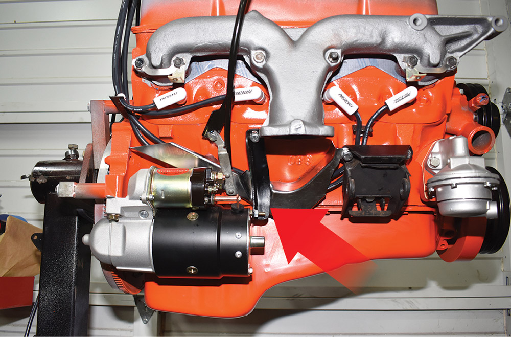 Corvette spark plug wire shield