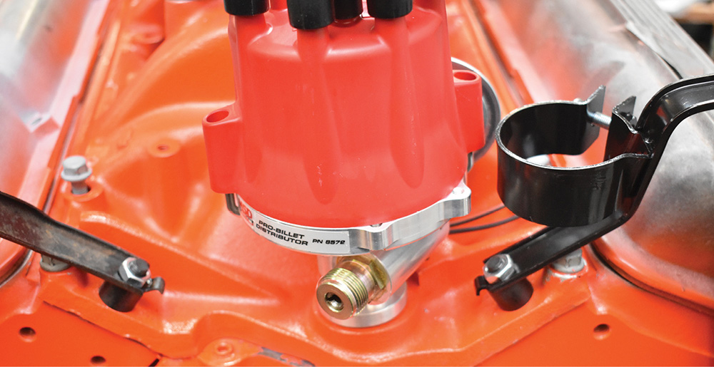 MSD distributor installed