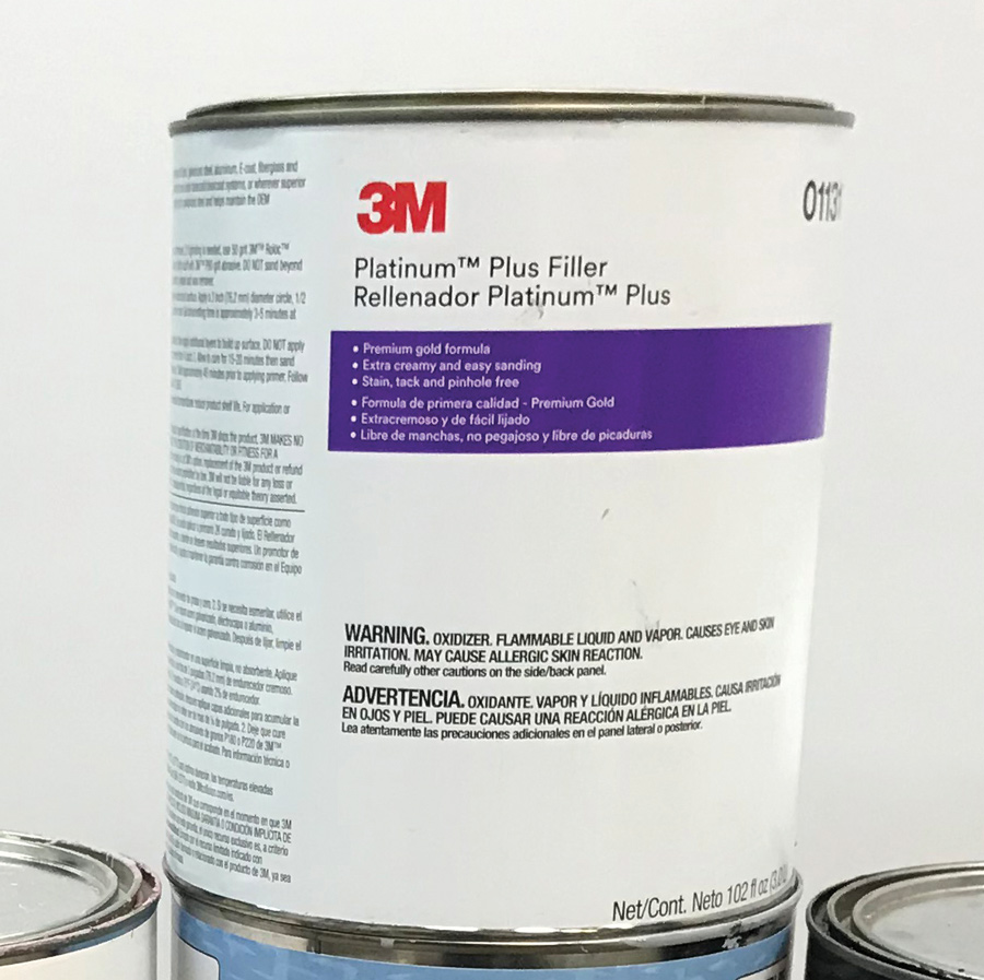 a can of 3M filler