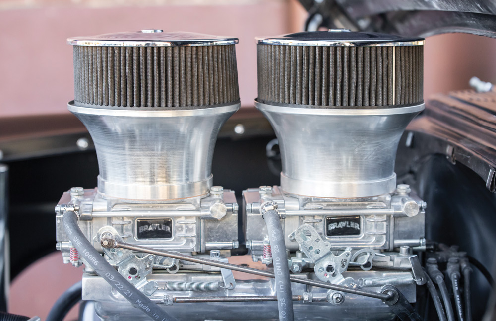 Gasser's dual brawler carbs
