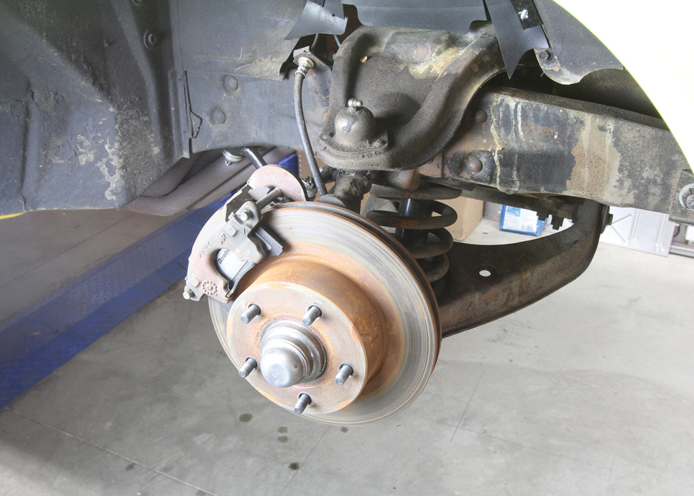 old brakes<br />
