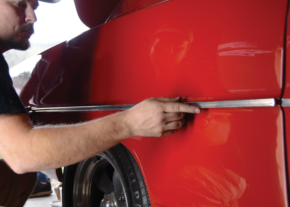 installing mounting clips
