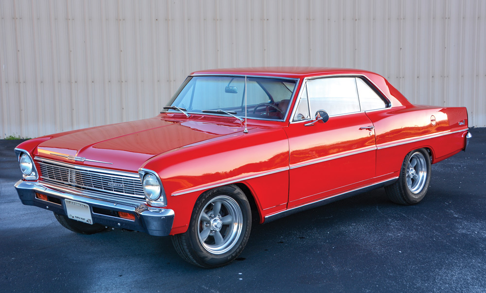 Red Chevy Nova complete
