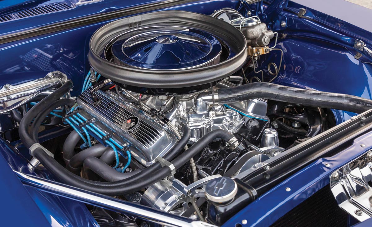 engine in a '68 Camaro