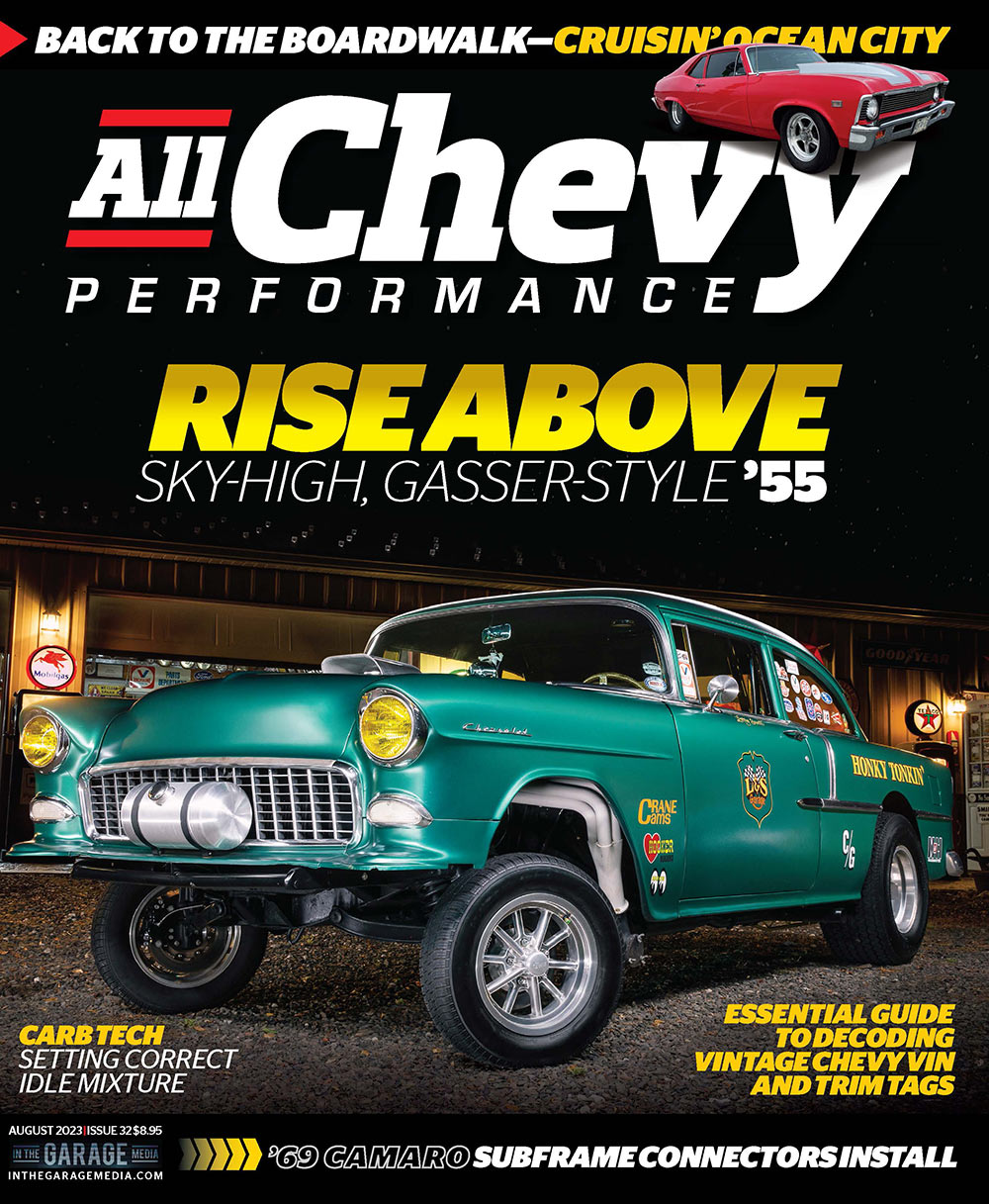 All Chevy Performance August 2023 cover
