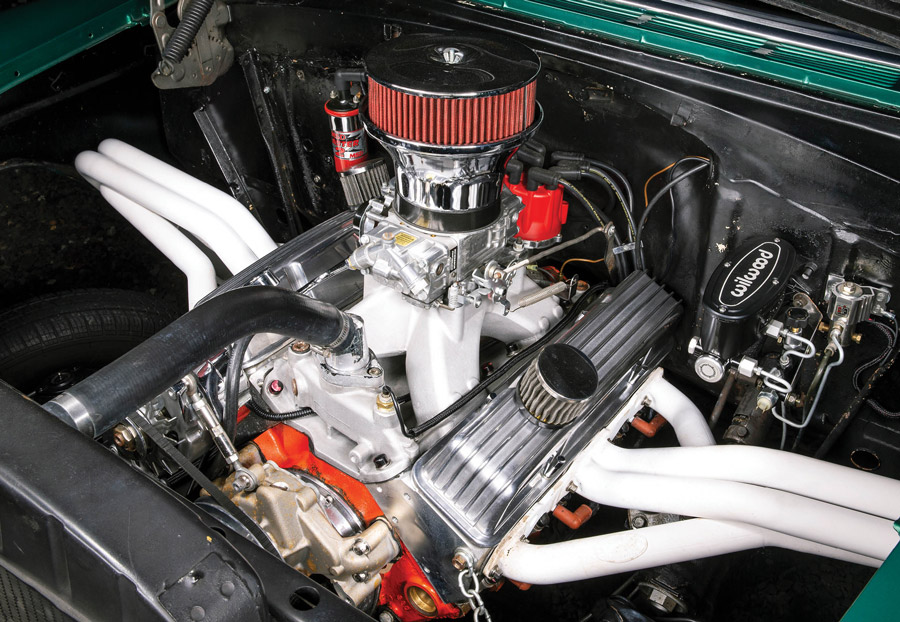 engine in a '55 Chevy