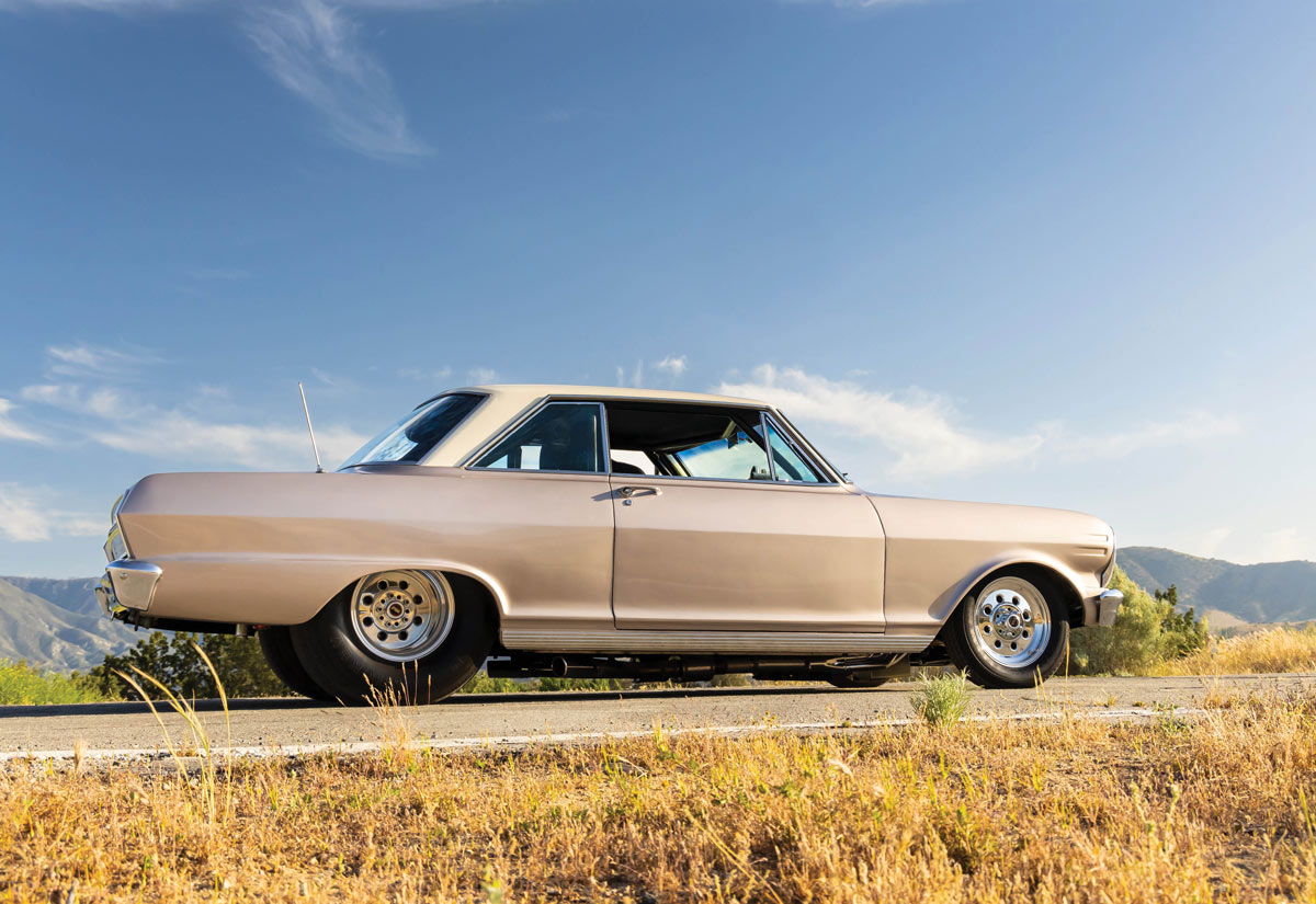 passenger side of a ’64 Chevrolet Nova SS