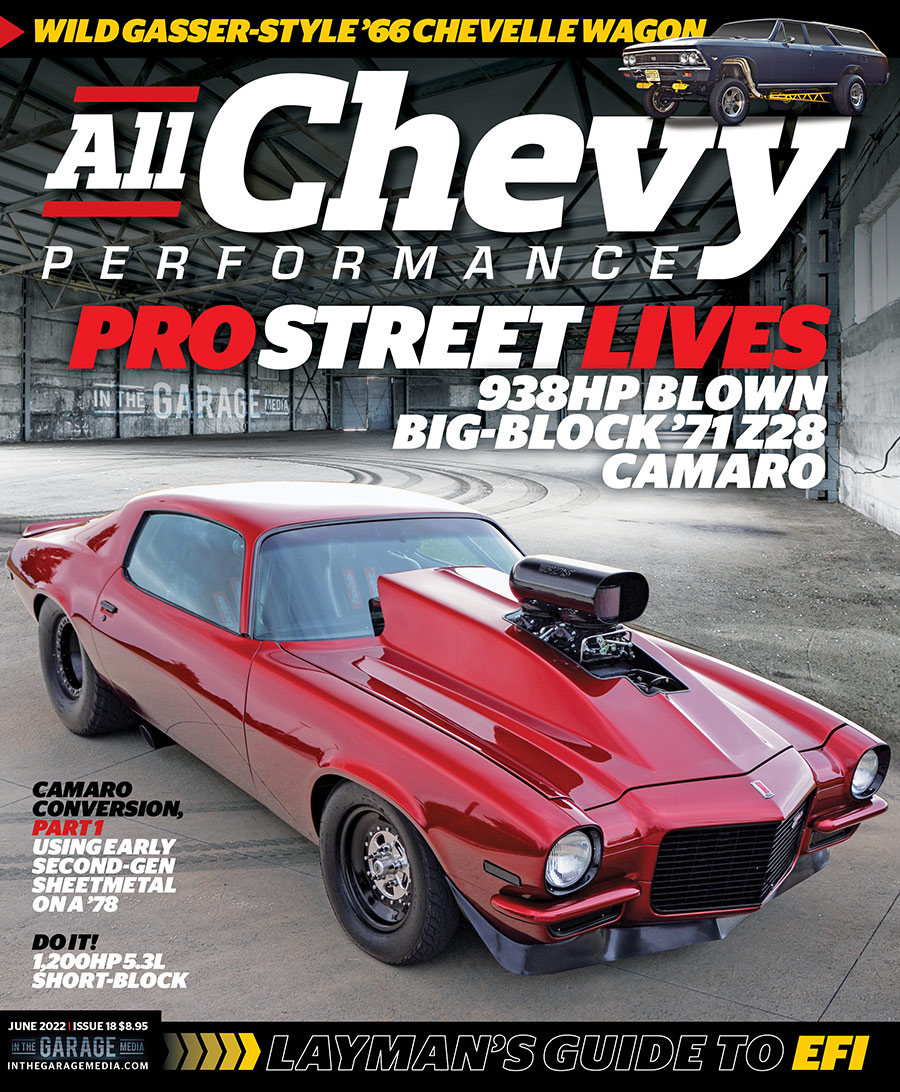 All Chevy Performance June 2022 cover