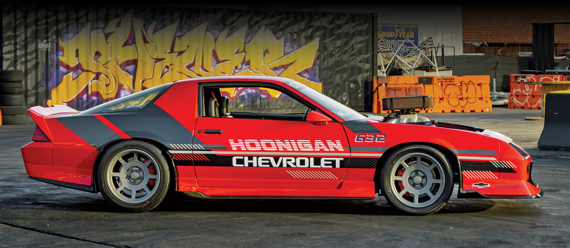 side profile of '88 Camaro