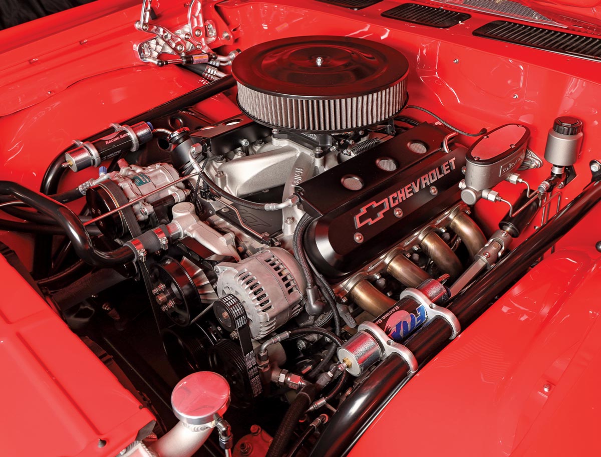 ’70 El Camino engine