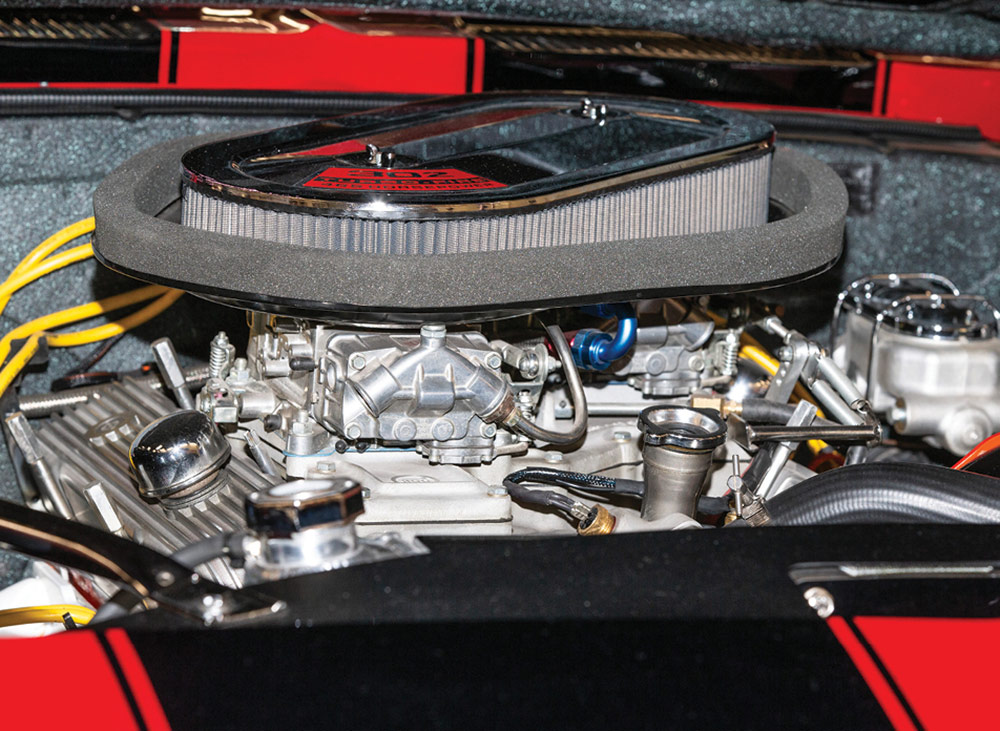 Closeup of 302 motor