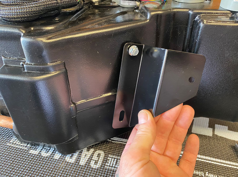 New evaporator case bracket
