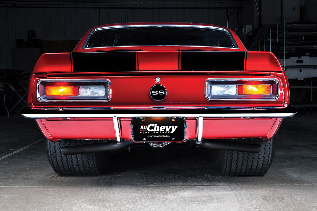 Camaro's rear end