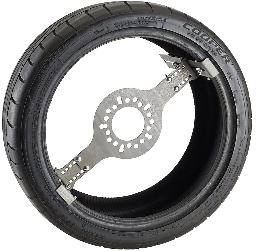 Speedway Motors’ Wheelfit wheel backspacing tool