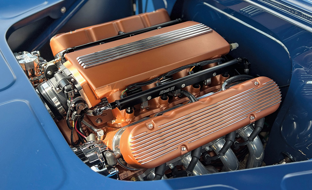 Nova II's custom bronze valve covers and matching intake cover